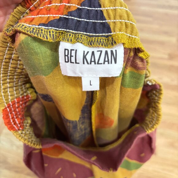 NWOT- BEL KAZAN ATLAS PANT HONEY MELON PRINT - Picture 4 of 4